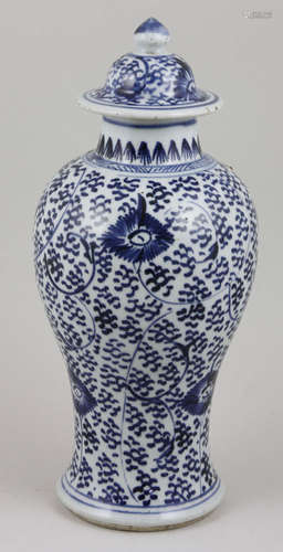 18th C. Chinese Blue and White Vase