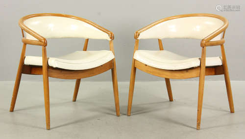 Pr. Mid Century Modern Danish Armchairs