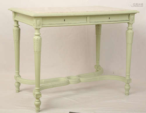 Louis XV Style Library Table