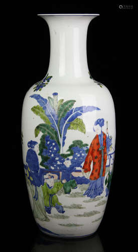 Chinese Famille Verte Vase