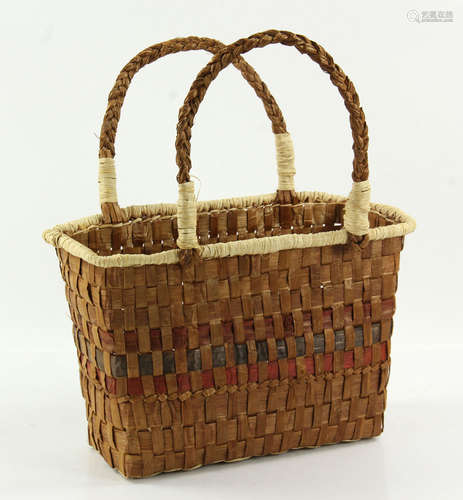 Cox, West Coast Hand Weaved Shopping Basket