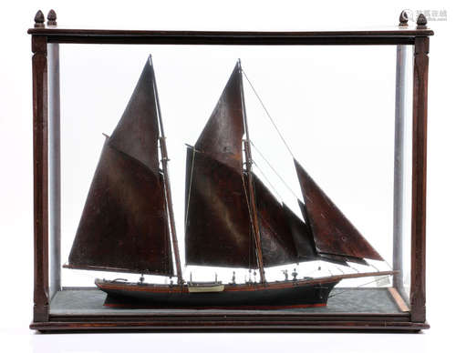 Model of A Two Masted Schooner