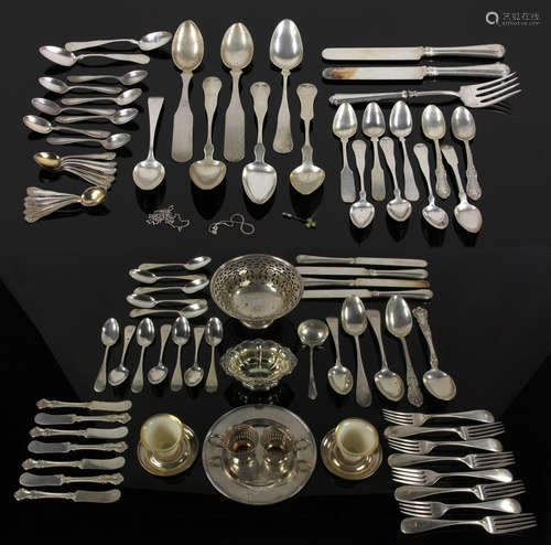 Collection of Silver Flatware and Hollowware