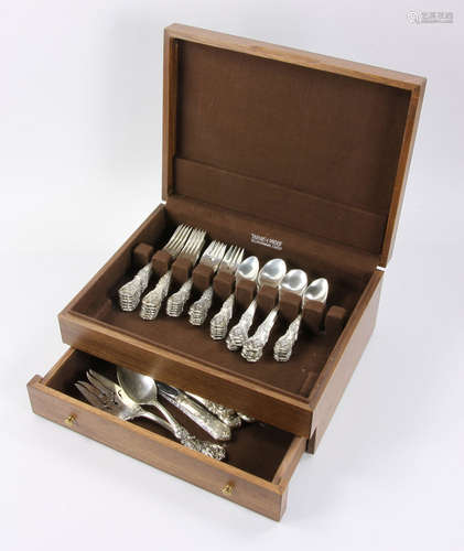 Reed & Barton Sterling Flatware, Service for 12