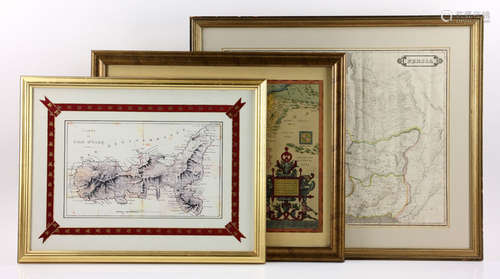 Three Old World Maps