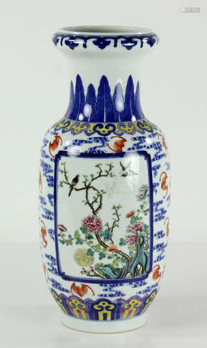 Chinese Famille Rose Porcelain Vase