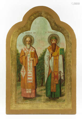 Large 19th C. Monumental Icon