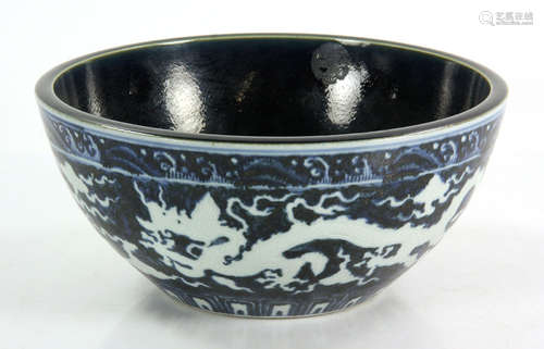 Chinese Blue and White Bowl