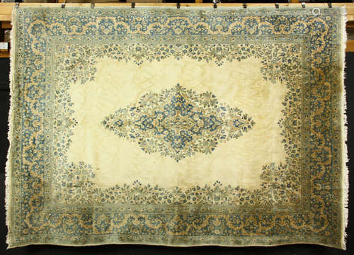 Antique Persian Kerman Carpet