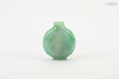 A Chinese Jade Snuff Bottle