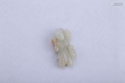Chinese jade carving of a boy