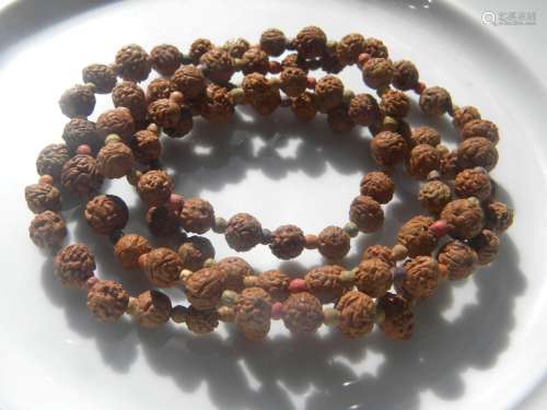 Antique Seed Bead Necklace