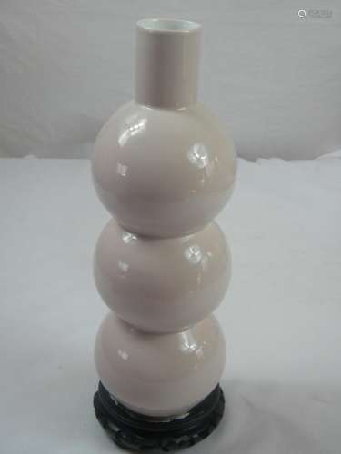 Antique Chinese Pink Vase Marked