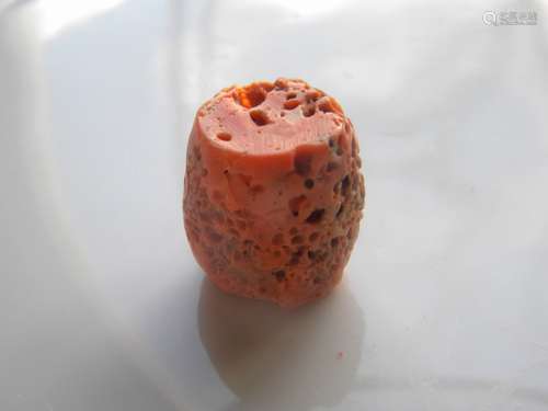 Antique Coral Bead