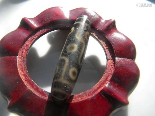 Antique Tibet Dzi Bead