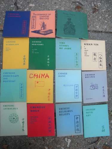 !4 Old Chinese Books about Jade, Ceramic, etc