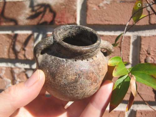 Pre-Columbian Nicoya Clay Jar from Costa Rica 500-800AD