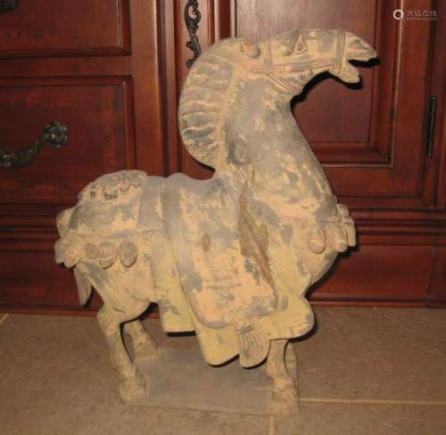 Wei/ Six dynasties 386-589AD, Chinese Terracotta Horse