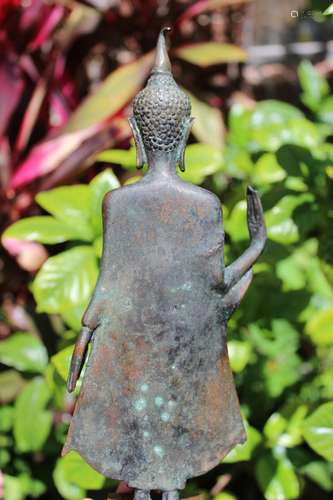 Bronze figure of Thai Buddha, Thailand, Ayutthaya, circa 17th century