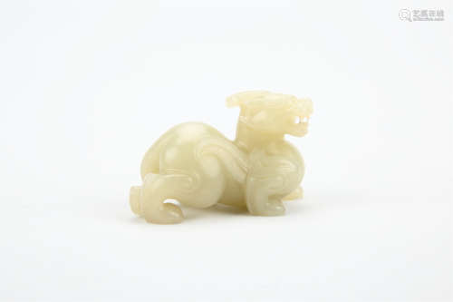 A CHINESE CARVED JADE DECORATION