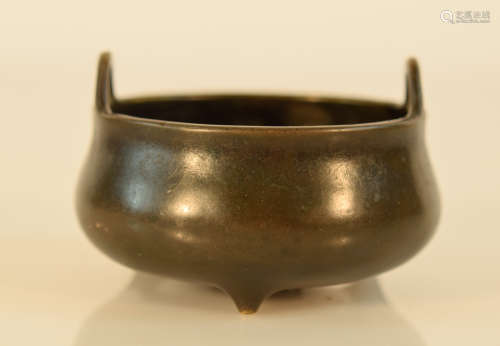 Chinese Bronze Censer - Xuande Mark