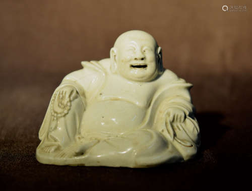 Chinese Zhang Zhou Kiln Porcelain Happy Buddha