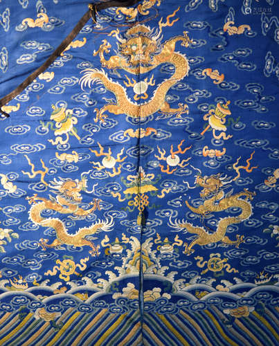 Chinese Embroidery Dragon Robe