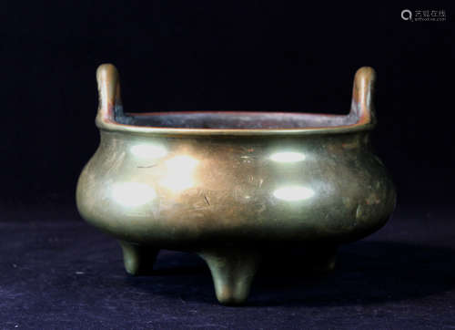 Chinese Bronze Censer with Xuande Mark