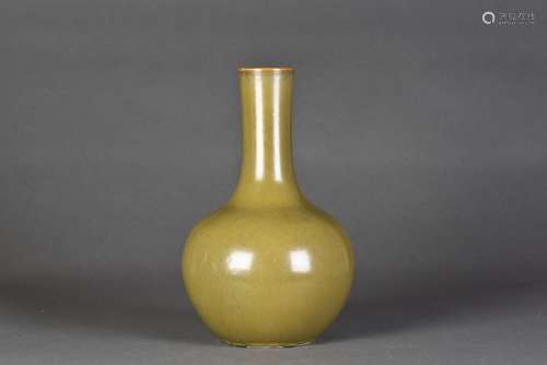 Tea Dust Glazed Porcelain Vase