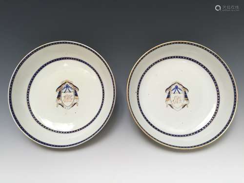 A PAIR CHINESE ANTIQUE EXPORT PLATE