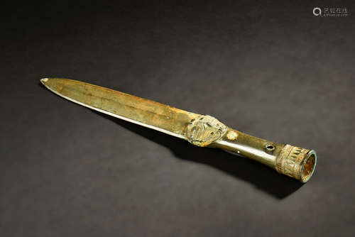 ARCHAIC BRONZE SPEAR TIP, MAO