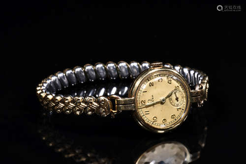 14K GOLD OMEGA LADY'S WATCH