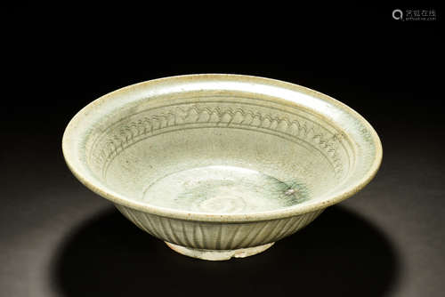 CELADON GLAZED LARGE BOWL