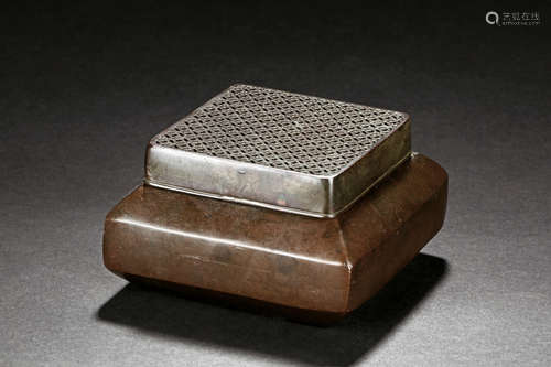 BRONZE SQUARE HAND WARMER