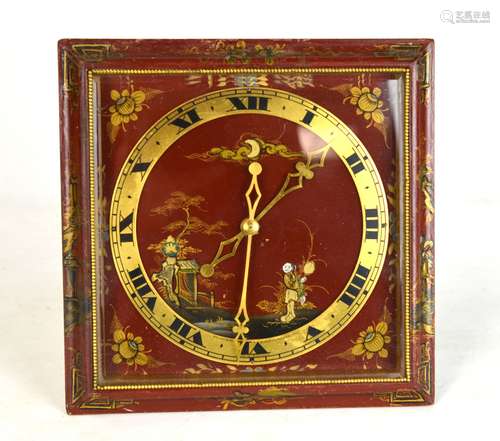 Bailey Bank Chinese Motif Scene Clock