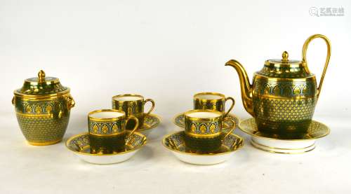 Early 19th Cen. 11 Pcs of Sevres Coffee Set