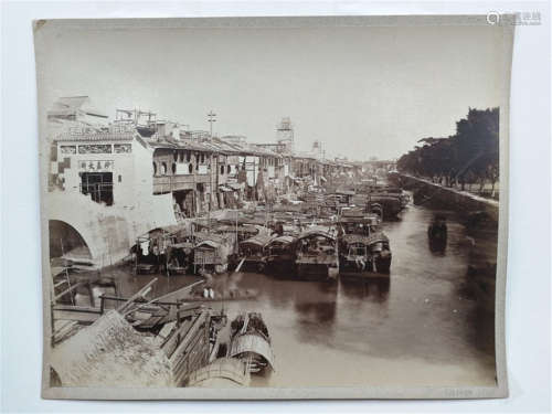19th C. Guangdong Photo Photographer William Saunders