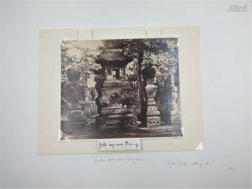 Extremely Rare 19th Century Yuanmingyuan Photo