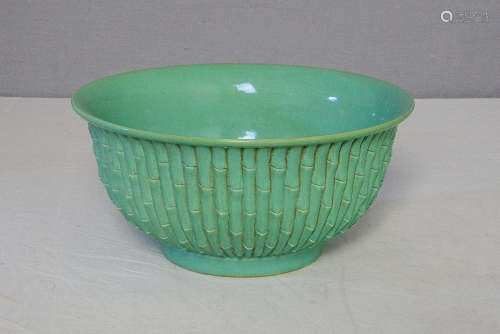 Chinese Lu-Jun Glaze Porcelain Bowl With Mark