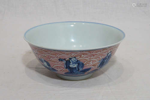 Chinese Framille Rose Porcelain Bowl