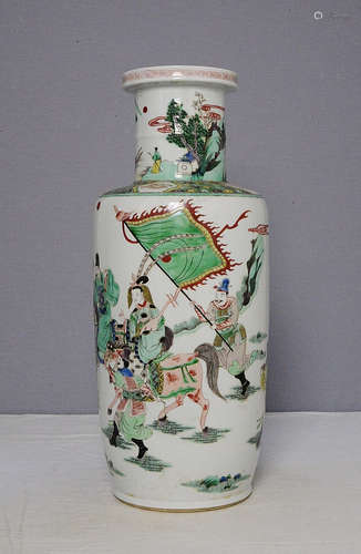 Chinese Wu-Cai Porcelain Vase