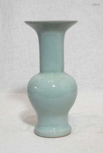 Small Chinese Monochrome Porcelain Beaker Vase