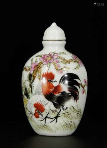 Chinese Porcelain Snuff Bottle