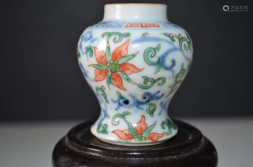 Ming Doucai Porcelain Vase