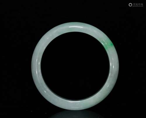 Chinese A Grade Natural Jadeite Bangle