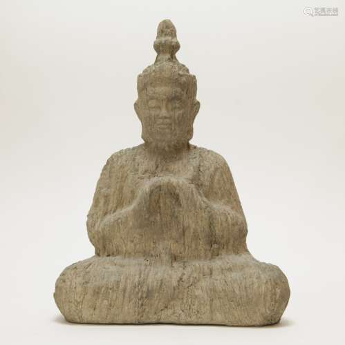Chinese Unknown Material Buddha