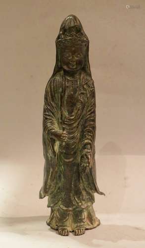 Chinese Gilt Bronze Buddha