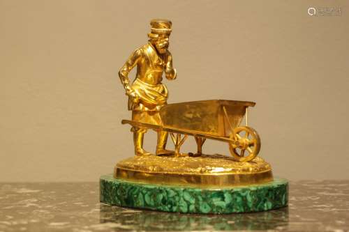 Russian Dore Bronze Farmer