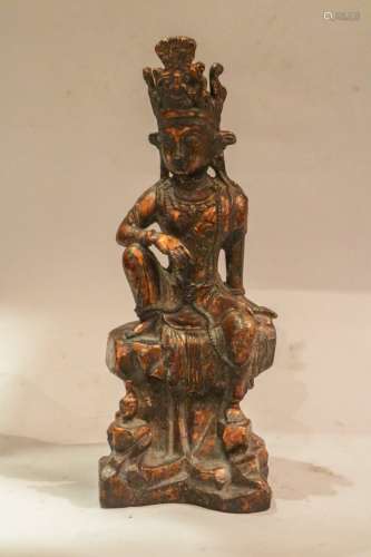 Chinese Bronze Buddha