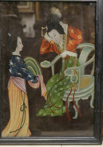 Chinese Reverse Glass Painting